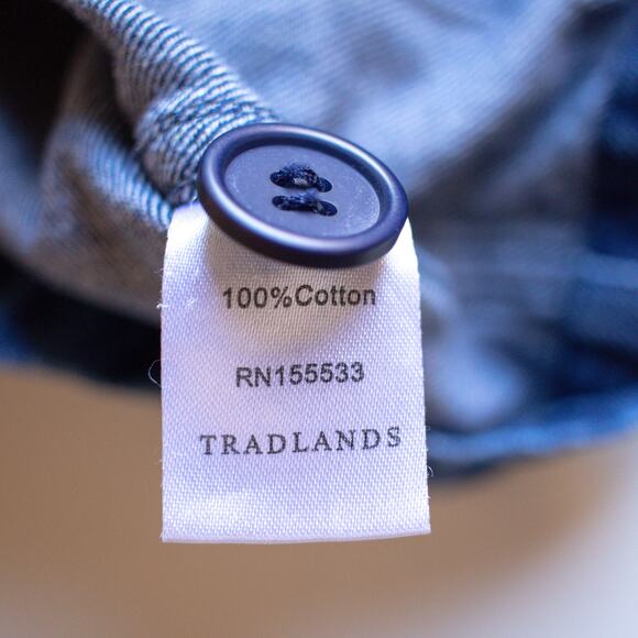 Tradlands Denim Chore Coat Size Small - Picture 6 of 7